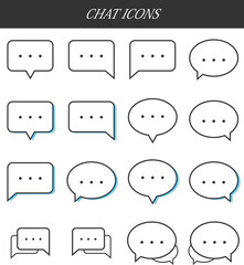 チャットアイコン集 © imak
