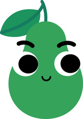 Basic Avocado Face Look Right