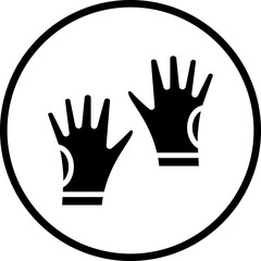 Vector Design Hand Gloves Icon Style