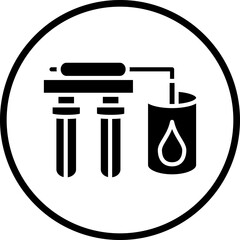 Vector Design Water Filtration Icon Style