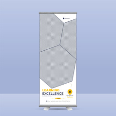 Admission school banners in flat design with education banner