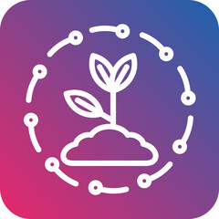 Vector Design Agronomy Icon Style