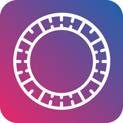 Vector Design Lifebuoy Icon Style