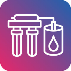 Vector Design Water Filtration Icon Style