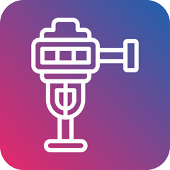 Vector Design Tube Expander Icon Style