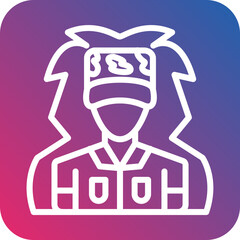 Vector Design Ghilie Suit Icon Style