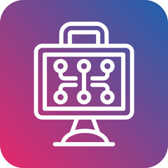 Obraz premium Vector Design Proprietary Technology Icon Style