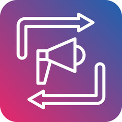 Vector Design Remarketing Icon Style