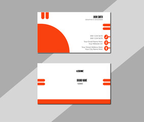 Modern design template. Modern Creative And Clean Business Card Design Template, Visiting Card.