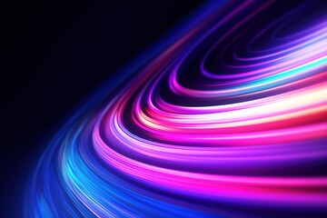 abstract futuristic background with pink blue glowing neon moving high speed wave lines and bokeh lights. Data transfer concept Fantastic wallpaper