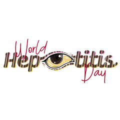 Fototapeta premium World Hepatitis Day