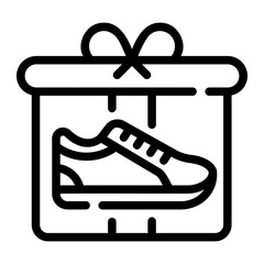 shoe Line Icon