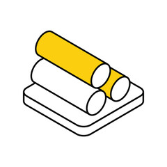 Shapes icon, vector stock illustration.