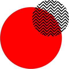 Circle Geometric Memphis
