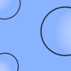 Blue circle background 