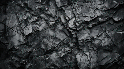 Fototapeta premium Crumbled Stone: Monochromatic Granite Background