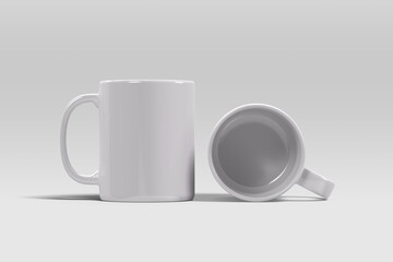 Mug mockup blank