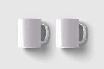 Mug mockup blank