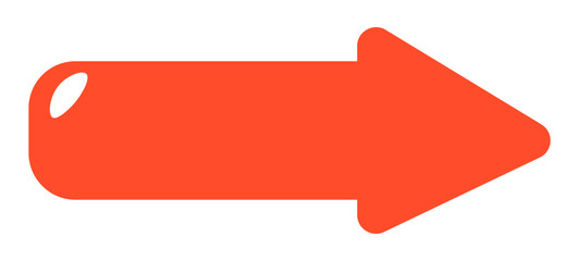 Arrow pointing right, direction and navigation