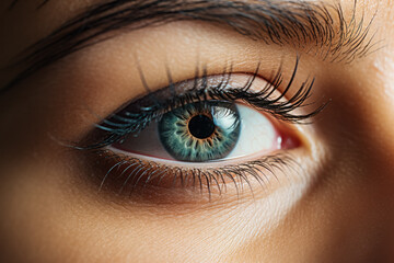 Close up of female eye 