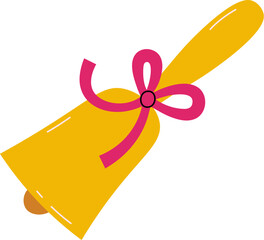 Bell With Ribbon