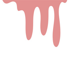 Melted Pink Ice Cream