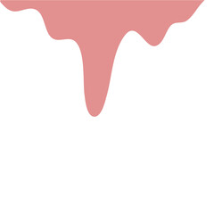 Melted Pink Ice Cream