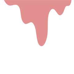 Melted Pink Ice Cream