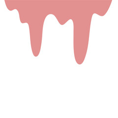 Melted Pink Ice Cream