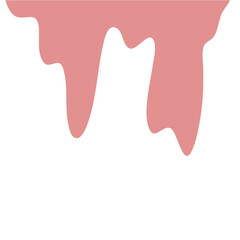 Melted Pink Ice Cream