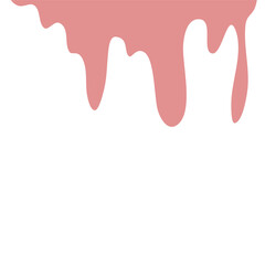 Melted Pink Ice Cream