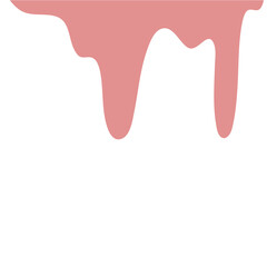 Melted Pink Ice Cream