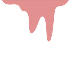 Melted Pink Ice Cream