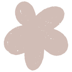 Hand drawn Scribble Flower