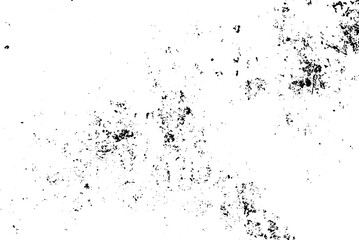 Rough black and white texture vector. Grunge distressed overlay texture. Abstract textured effect background.
