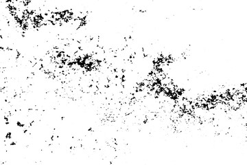 Obraz premium Grunge black and white background. Abstract vector texture of cracks, chips, dot. Dirty monochrome pattern of the old worn surface