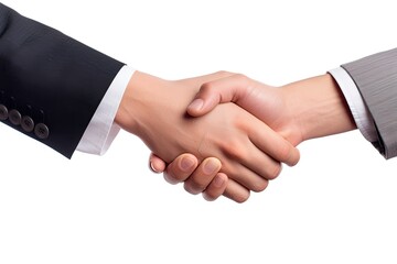 Business partnership meeting. Closeup isolated handshake in the office, deal.