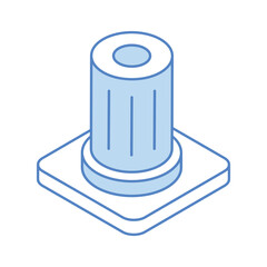 History icon, vector stock illustration.