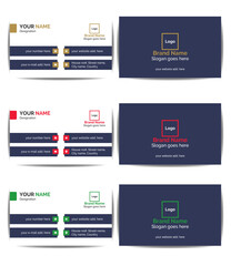 Modern & creative double sided business card/business card template, Clean & modern style corporate, office business card/visiting card