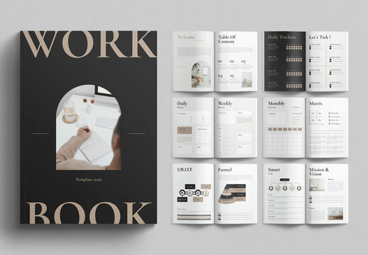Indesign Workbook Template Images Browse 1 906 Stock Photos Vectors
