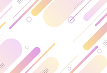 Modern background, geometric, orange and purple gradations, memphis, slash., abstract white 
