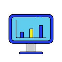 monitor Icon Business