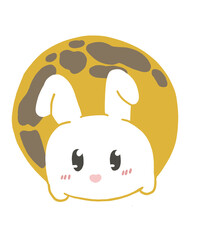 rabbit in the moon