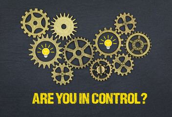 Are you in control?	