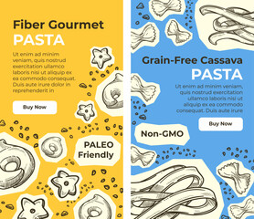 Fiber gourmet pasta, grain free cassava website