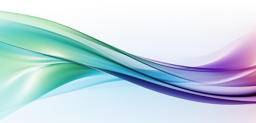 Fototapeta premium abstract wave background, Generative AI