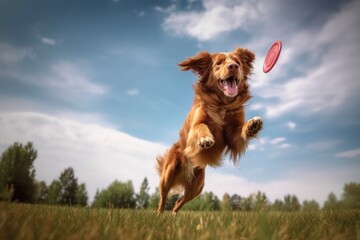 dogs paw reaching out to frisbee mid-jump