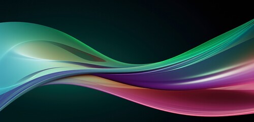 abstract wave background, Generative AI