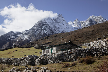 Mountain hut in the Everest region
