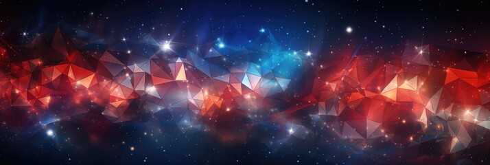 Simple abstract modern background in universe style